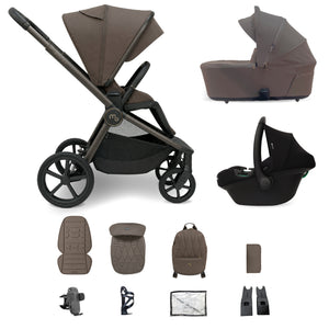My Babiie MB450 ARC 3-in-1 Travel System - Mocha Atelier