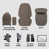 My Babiie MB450 ARC 3-in-1 Travel System - Mocha Atelier