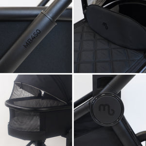 MB450 2-in-1 Pushchair & Carrycot - Black - Grade B