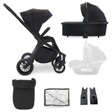 My Babiie MB450 2-in-1 Pushchair & Carrycot - Black