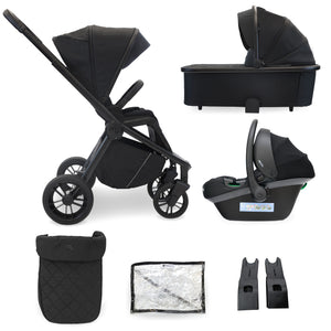 My Babiie 3 in 1 Travel Systems with i Size car seat and bassinet