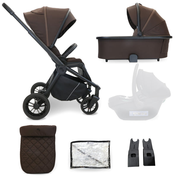 MB450 2 1 Pushchair &amp Carrycot Chocolate