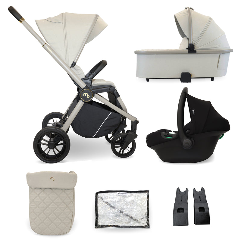 My Babiie MB450i 3-in-1 Travel System - Ivory