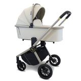 My Babiie MB450i 3-in-1 Travel System with i-Size Car Seat - Ivory