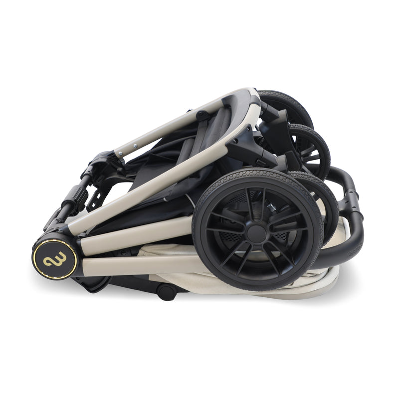 My Babiie MB450 Pushchair & i-Size Car Seat - Ivory