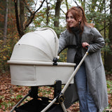 My Babiie MB450i 3-in-1 Travel System with Base - Ivory