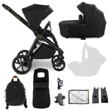 MB450 LUXE 2-in-1 Pushchair & Carrycot - Black