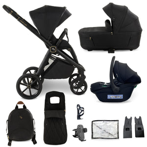 My Babiie MB450 LUXE 3-in-1 Travel System - Black