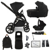 MB450 LUXE 3-in-1 Travel System with Base - Black
