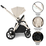 My Babiie MB450 LUXE 3-in-1 Travel System - Feather