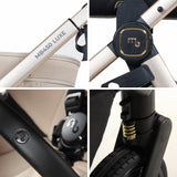 My Babiie MB450 LUXE 3-in-1 Travel System - Feather