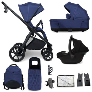 My Babiie MB450 LUXE 3-in-1 Travel System - Indigo