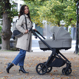 My Babiie MB450 LUXE 3-in-1 Travel System - Mink