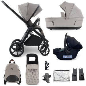 My Babiie MB450 LUXE 3-in-1 Travel System - Mink