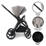 My Babiie MB450 LUXE 3-in-1 Travel System - Mink