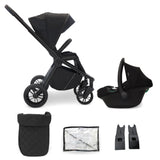 My Babiie MB450 Pushchair & i-Size Car Seat - Black