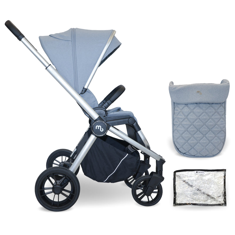 My Babiie MB450 Pushchair - Steel Blue