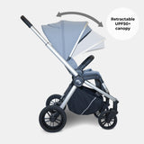 MB450 Pushchair & i-Size Car Seat - Steel Blue