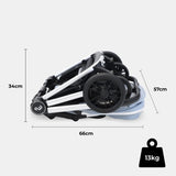 MB450 Pushchair - Steel Blue