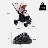 My Babiie MB450 Pushchair - Pink