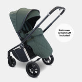 My Babiie MB450 Pushchair & i-Size Car Seat - Forest Green