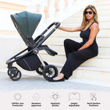 My Babiie MB450 Pushchair - Forest Green