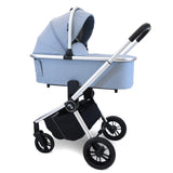 My Babiie MB450i 3-in-1 Travel System with i-Size Car Seat - Steel Blue