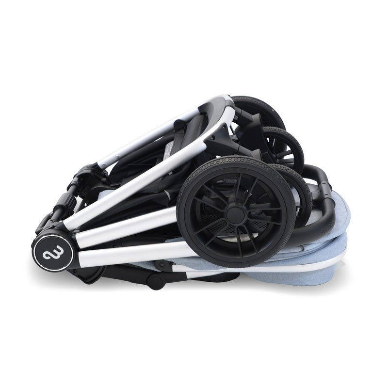 My Babiie MB450 2-in-1 Travel System - Steel Blue