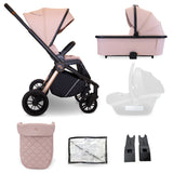 MB450 2-in-1 Pushchair & Carrycot - Pastel Pink