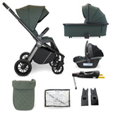 MB450i 3-in-1 Travel System with Base - Forest Green