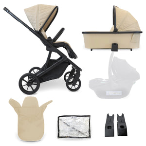 MB500 2-in-1 Pushchair & Carrycot - Almond - Grade A