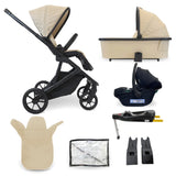 MB500 3-in-1 Travel System with Base - Almond