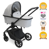 My Babiie MB500 2-in-1 Pushchair & Carrycot - Moon Grey