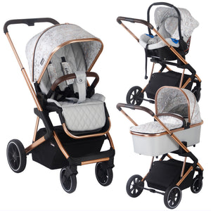 Dani Dyer Rose Marble MB500 Travel System - Grade A