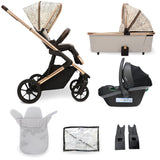 MB500 3-in-1 Travel System - Rose Gold Marble