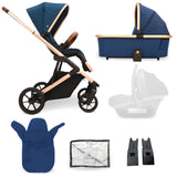 My Babiie MB500i 2-in-1 Travel System - Dani Dyer Opal Blue