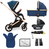 My Babiie MB500i 2-in-1 Travel System - Dani Dyer Opal Blue