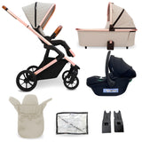 MB500 3-in-1 Travel System - Rose Gold Stone