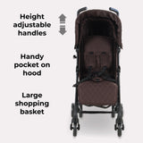 My Babiie MB51 Stroller - Chocolate