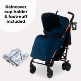 MB51 Stroller - Blue Leopard - Grade A