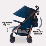 MB51 Stroller - Blue Leopard - Grade A