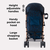 MB51 Stroller - Blue Leopard - Grade A