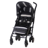 Lightweight Stroller - Black Stripes - Grade A