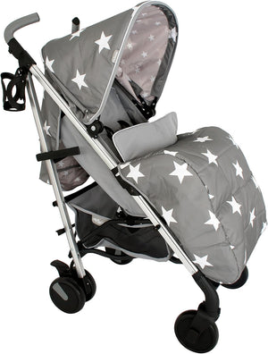 Billie Faiers MB51 Grey Stars Stroller - Grade A