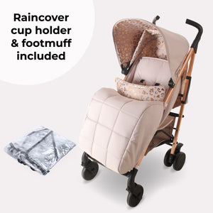 My Babiie MB51 Plus Stroller - Pink Leopard