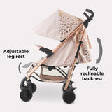 My Babiie MB51 Plus Stroller - Pink Leopard