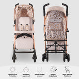 My Babiie MB51 Plus Stroller - Pink Leopard