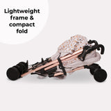 My Babiie MB51 Plus Stroller - Pink Leopard