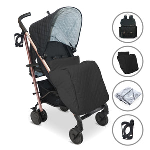 MB51 Max Stroller - Quilted Black