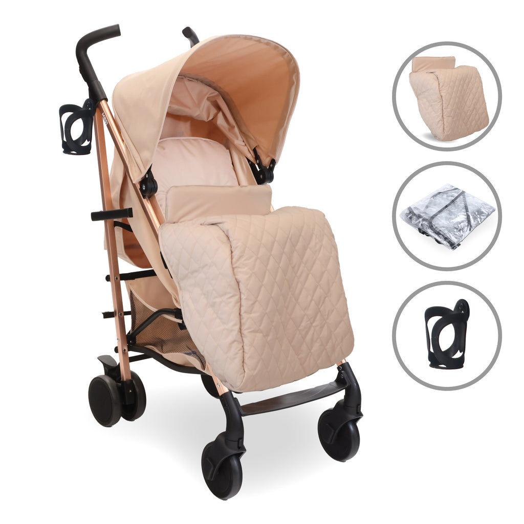 MB51 Plus Stroller Rose Gold Blush